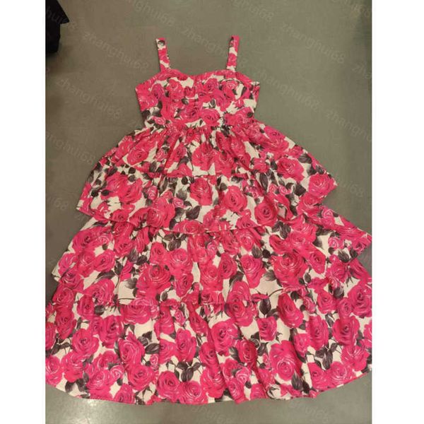 23ss women dress womens designer clothing summer dresses tube suspenders flower print cake long dress womens clothing a1, Black;gray
23ss women dress womens designer clothing summer dresses tube suspenders flower print cake long dress womens clothing a1, Black;gray