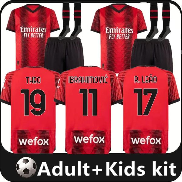 23/24 ibrahimovic giroud soccer jerseys 2023 theo brahim tonali ac milans shirt romagnoli r.leao s.castillejo kessie saelemaekers football u, Black;yellow
23/24 ibrahimovic giroud soccer jerseys 2023 theo brahim tonali ac milans shirt romagnoli r.leao s.castillejo kessie saelemaekers football u, Black;yellow