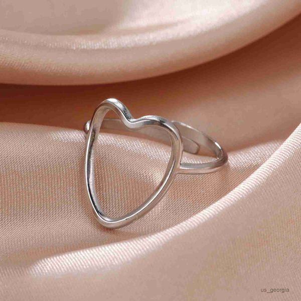 band rings skyrim new in women big heart ring stainless steel gold color minimalist open rings jewelry valentine's day gift wholesale r, Silver
band rings skyrim new in women big heart ring stainless steel gold color minimalist open rings jewelry valentine's day gift wholesale r, Silver