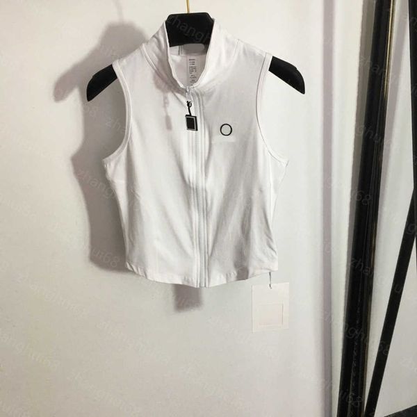 23ss vests womens tanks womens designer clothing vest tank standing collar letter offset logo sleeveless vest womens clothes, White
23ss vests womens tanks womens designer clothing vest tank standing collar letter offset logo sleeveless vest womens clothes, White