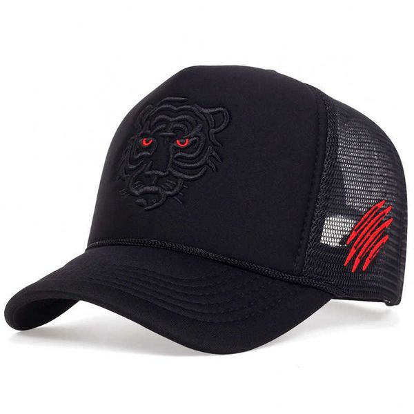 ball caps new tiger embroidery baseball cap cotton snapback hat summer breathable mesh caps adjustable trucker caps sun hats gorrashkd230625, Blue;gray
ball caps new tiger embroidery baseball cap cotton snapback hat summer breathable mesh caps adjustable trucker caps sun hats gorrashkd230625, Blue;gray