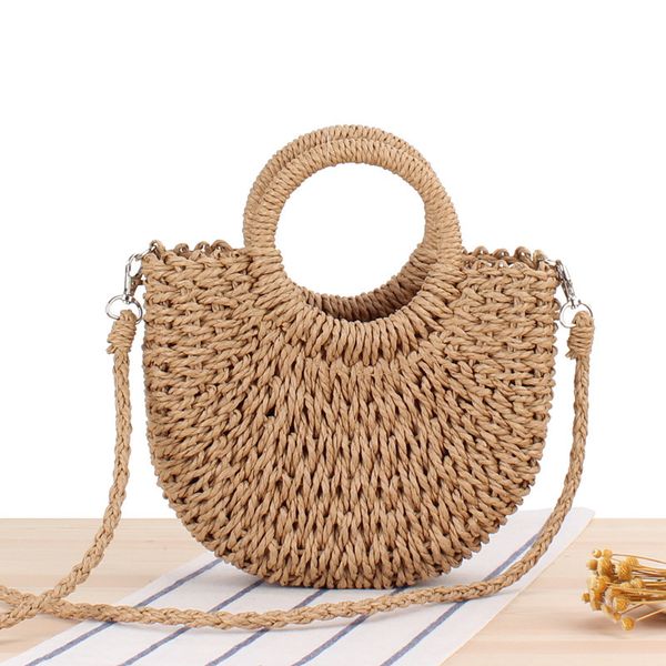 waist bags summer women's handmade woven straw large capacity shell shoulder beach bag female solid casual tote round handle crossbody
waist bags summer women's handmade woven straw large capacity shell shoulder beach bag female solid casual tote round handle crossbody