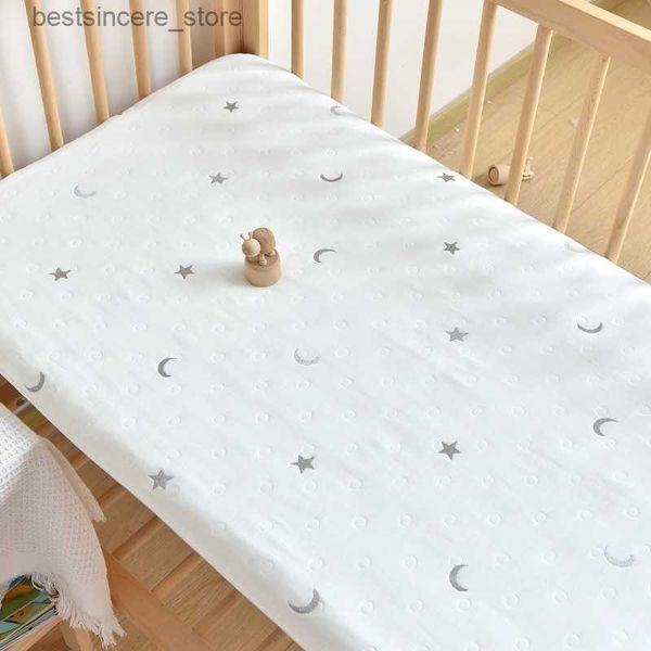 crib sheet soft cotton baby bedding set craddle toddler bed set mattress cover fitted sheets boys girls 140*70cm l230522
crib sheet soft cotton baby bedding set craddle toddler bed set mattress cover fitted sheets boys girls 140*70cm l230522
