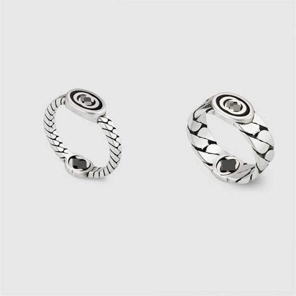 2023 personalized gujia 925 sterling silver double black dropped enamel ring g family men's and women's ins style
2023 personalized gujia 925 sterling silver double black dropped enamel ring g family men's and women's ins style