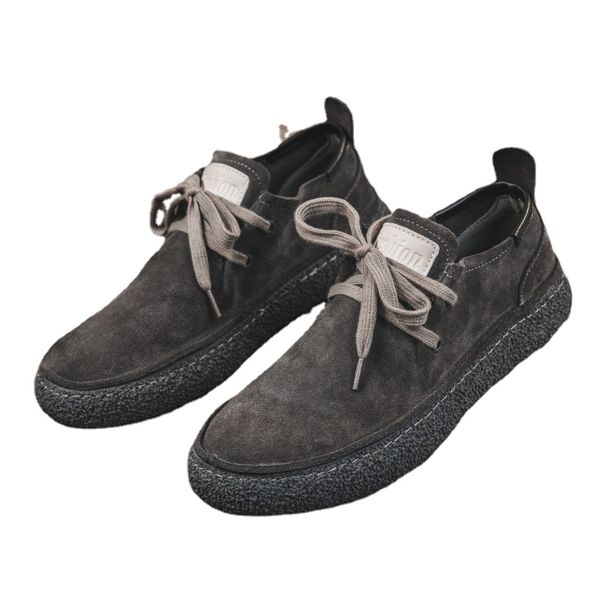 shoes men casual spring autumn suede sneakers retro soft sole lace up large size round head walking flat shoes, Black
shoes men casual spring autumn suede sneakers retro soft sole lace up large size round head walking flat shoes, Black