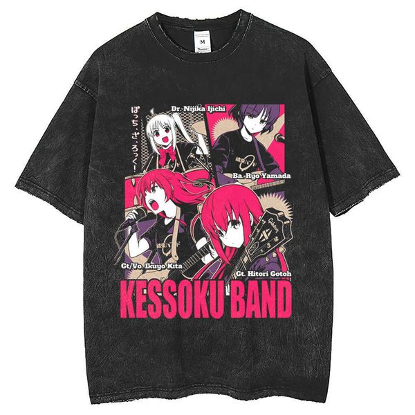 men's wear | worn and worn out high street loose short sleeve anime girl print stir fried snowflake t-shirt, White;black
men's wear | worn and worn out high street loose short sleeve anime girl print stir fried snowflake t-shirt, White;black