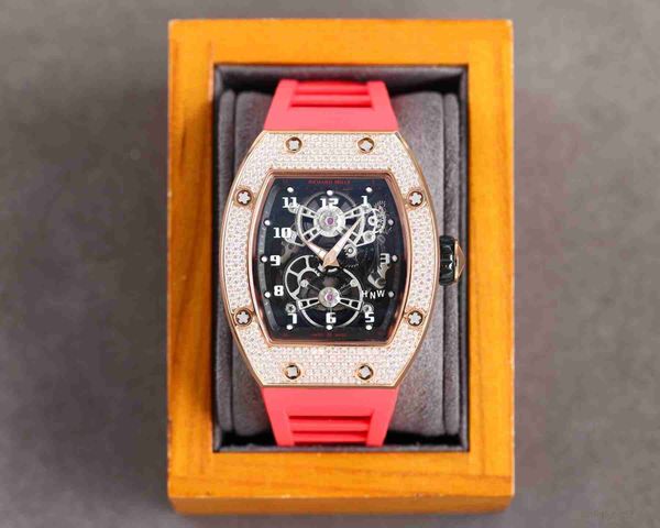 diamond luxury mens movement watches rm17-01 r i c h a r d hollow tourbillon designer trqu new high-end quality iced out montre wrist watch, Slivery;brown
diamond luxury mens movement watches rm17-01 r i c h a r d hollow tourbillon designer trqu new high-end quality iced out montre wrist watch, Slivery;brown