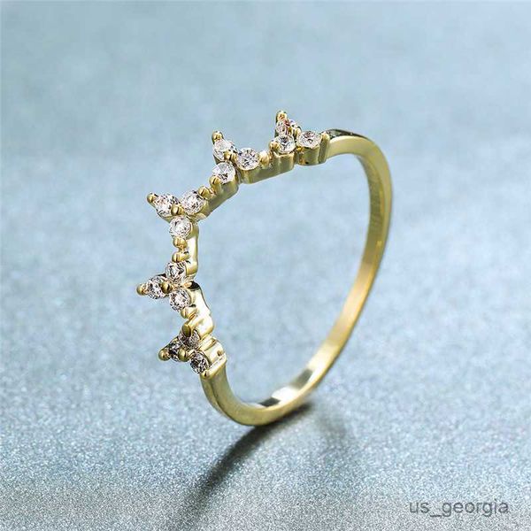 band rings cute female white round crystal ring charm yellow gold thin wedding rings for women bridal queen crown engagement ring r230625, Silver
band rings cute female white round crystal ring charm yellow gold thin wedding rings for women bridal queen crown engagement ring r230625, Silver