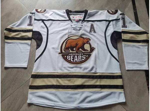 college hockey wears physical ps hershey bears 11 zach sill men youth women vintage high school size s-5xl or any name and number jersey, Black
college hockey wears physical ps hershey bears 11 zach sill men youth women vintage high school size s-5xl or any name and number jersey, Black