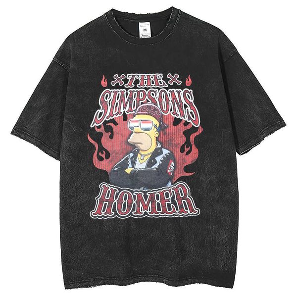 new product wash water make old digital print short sleeve cartoon funny the simpsons fashion brand t-shirt male, White;black
new product wash water make old digital print short sleeve cartoon funny the simpsons fashion brand t-shirt male, White;black
