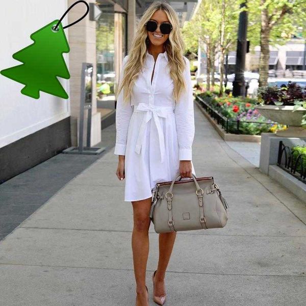 women white long sleeve shirt a-line dress summer elegant woman bloues clothing fashion, Black;gray
women white long sleeve shirt a-line dress summer elegant woman bloues clothing fashion, Black;gray
