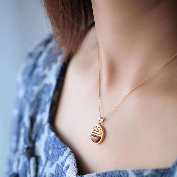 chang'an lock natural red agate bracelet jade chalcedony safety lock pendant rabbit spring festival bracelet, Silver
chang'an lock natural red agate bracelet jade chalcedony safety lock pendant rabbit spring festival bracelet, Silver