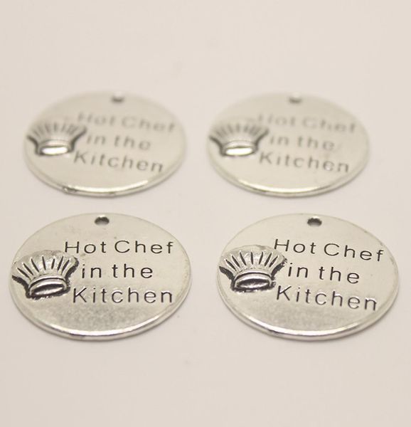 20pcs 25mm chef charms antique silver tone chef in the kitchen charm pendant6485316, Bronze;silver
20pcs 25mm chef charms antique silver tone chef in the kitchen charm pendant6485316, Bronze;silver