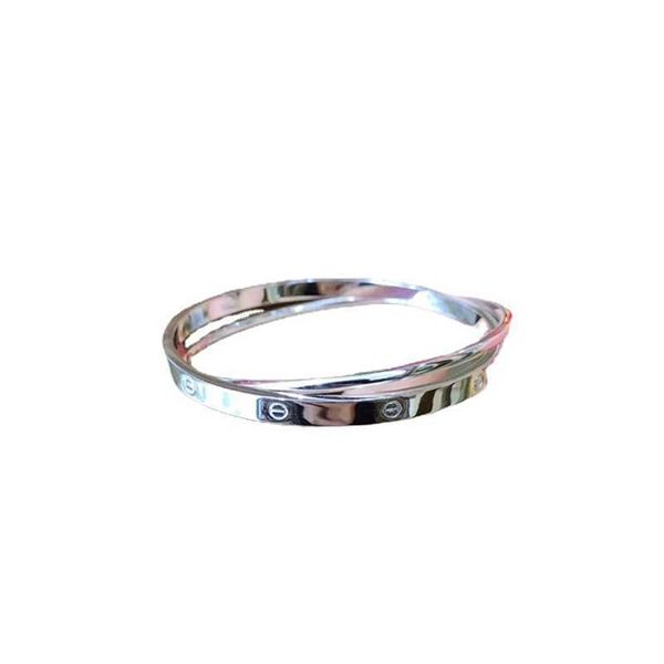 original designer tiktok live broadcast of silver plated copper double ring carti bracelet closed solid girl gift for girlfriend with logo, Black
original designer tiktok live broadcast of silver plated copper double ring carti bracelet closed solid girl gift for girlfriend with logo, Black