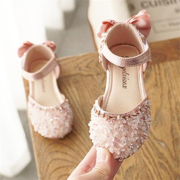 summer new fashion rhinestone girls' sandals bow princess shoes soft sole comfortable leather shoes, Black;red
summer new fashion rhinestone girls' sandals bow princess shoes soft sole comfortable leather shoes, Black;red