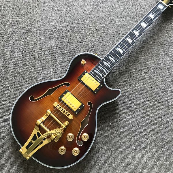 custom shop, castone ball double big jazz electric guitar, ebony fingerboard, gold hardware, ing
custom shop, castone ball double big jazz electric guitar, ebony fingerboard, gold hardware, ing
