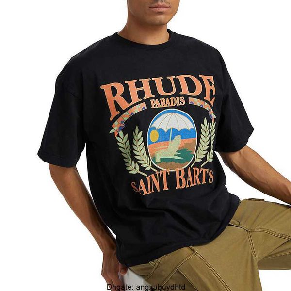rhude t shirts sunshine beach palm tree beach chair printed american high street fashion brand loose cotton short sleeve t-shirt, White;black
rhude t shirts sunshine beach palm tree beach chair printed american high street fashion brand loose cotton short sleeve t-shirt, White;black