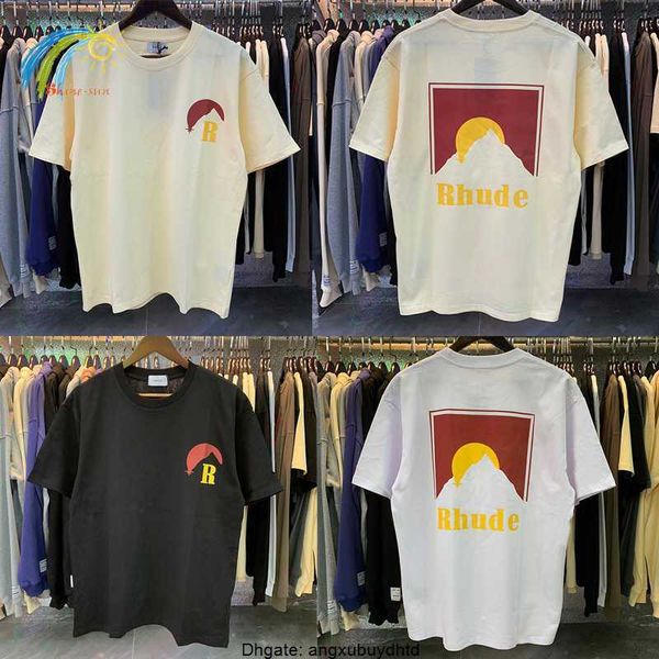 men's t shirts hip hop loose moonlight rhude t-shirt men women 1 tags 100% cotton sunset printing black white apricot tee, White;black
men's t shirts hip hop loose moonlight rhude t-shirt men women 1 tags 100% cotton sunset printing black white apricot tee, White;black