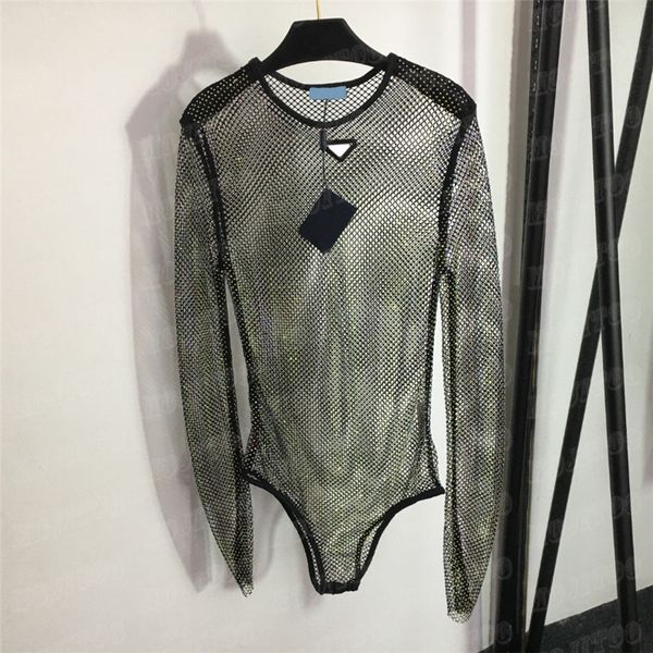 colorful rhinestone bodysuits romper women designer tights t shirts metal badge mesh ropmer for girl, Black
colorful rhinestone bodysuits romper women designer tights t shirts metal badge mesh ropmer for girl, Black
