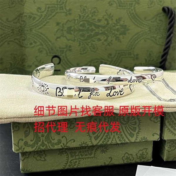2023 gujia shuang g925 sterling silver love fearless for men women open ended flower and bird pattern enamel bracelet couple style, Black
2023 gujia shuang g925 sterling silver love fearless for men women open ended flower and bird pattern enamel bracelet couple style, Black