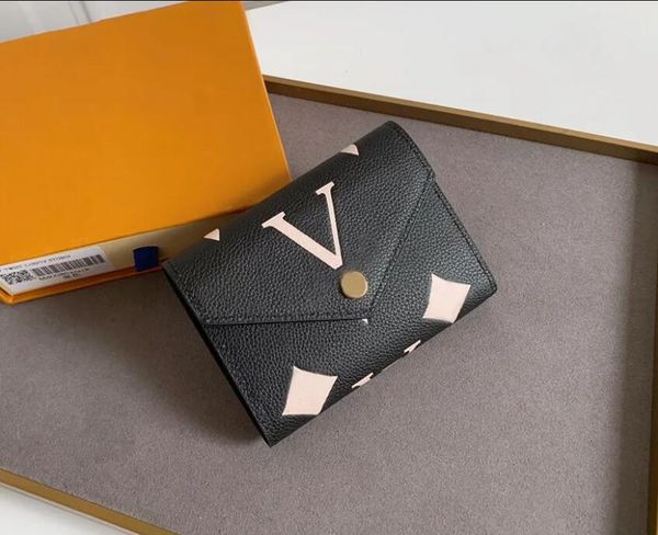 designer women wallets luxury victorine purses embossed flower letter empreinte short credit card holders ladies fashion money clutch bags w, Red;black
designer women wallets luxury victorine purses embossed flower letter empreinte short credit card holders ladies fashion money clutch bags w, Red;black