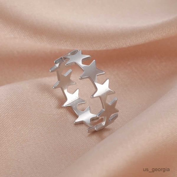 band rings skyrim fashion star minimalist rings for women girls stainless steel simple ring jewelry gifts birthday friend wholesale 2023 r23, Silver
band rings skyrim fashion star minimalist rings for women girls stainless steel simple ring jewelry gifts birthday friend wholesale 2023 r23, Silver