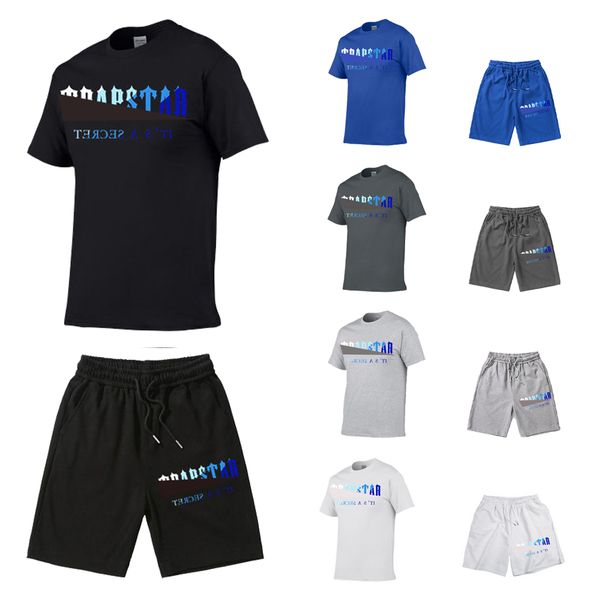 men's t-shirts trapstar tracksuits designer printing letter luxury black white grey rainbow color summer sports fashion cotton cord sho, White;black
men's t-shirts trapstar tracksuits designer printing letter luxury black white grey rainbow color summer sports fashion cotton cord sho, White;black
