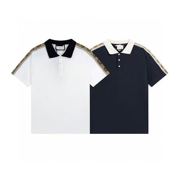 designer men's polo shirt luxury fashion casual summer letter jacquard shorts women short sleeve, White;black
designer men's polo shirt luxury fashion casual summer letter jacquard shorts women short sleeve, White;black