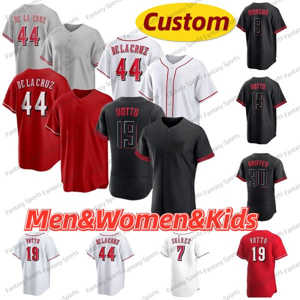 custom 44 elly de la cruz baseball jersey hunter greene tyler stephenson barry larkin india ken griffey jr.joey votto men women kids stitche, Blue;black
custom 44 elly de la cruz baseball jersey hunter greene tyler stephenson barry larkin india ken griffey jr.joey votto men women kids stitche, Blue;black