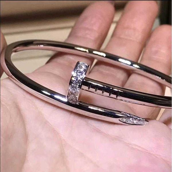 selling funds stars' same style clip nail with drill sterling silver lovers bracelet tiktok net red fashion personality men and women&#, Black
selling funds stars' same style clip nail with drill sterling silver lovers bracelet tiktok net red fashion personality men and women&#, Black