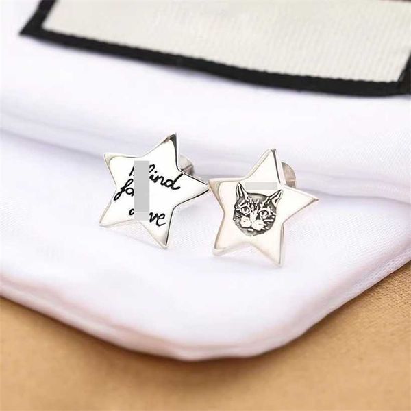 2023 gujia 925 sterling silver star love fearless fashion versatile men's and women's earrings valentine's day gift, Golden
2023 gujia 925 sterling silver star love fearless fashion versatile men's and women's earrings valentine's day gift, Golden