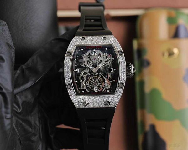 diamond luxury mens movement watches rm17-01 r i c h a r d hollow tourbillon designer trqu new high-end quality iced out montre wrist watch, Slivery;brown
diamond luxury mens movement watches rm17-01 r i c h a r d hollow tourbillon designer trqu new high-end quality iced out montre wrist watch, Slivery;brown