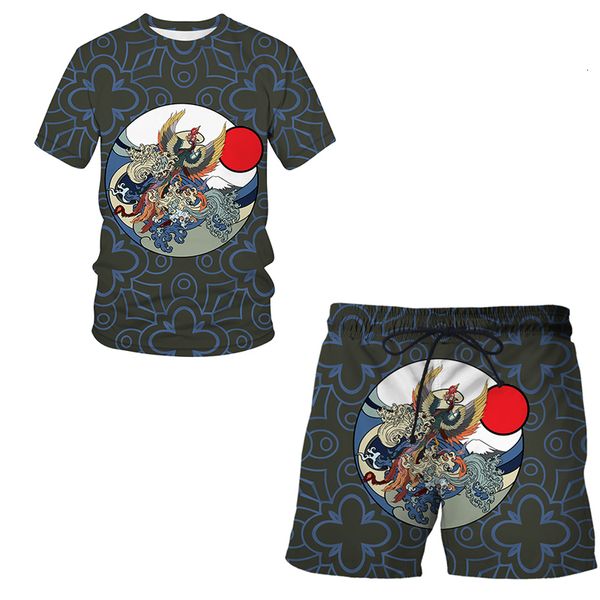 men's tracksuits japan style totem pattern 3d print oneck tshirt sets casual tshirt shorts two piece set harajuku tracksuit man clothin, Gray
men's tracksuits japan style totem pattern 3d print oneck tshirt sets casual tshirt shorts two piece set harajuku tracksuit man clothin, Gray