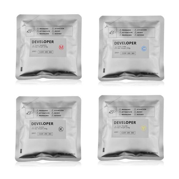 accessories for konica minolta bizhub c220 c280 c360 c220 360 280 copier developer iron powder, 210g/bag color and black
accessories for konica minolta bizhub c220 c280 c360 c220 360 280 copier developer iron powder, 210g/bag color and black