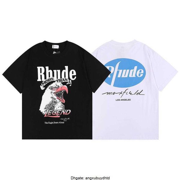 rhude t-shirts micro label eagle letter printing short sleeve t-shirt for men and women couples high street loose half sleeve, White;black
rhude t-shirts micro label eagle letter printing short sleeve t-shirt for men and women couples high street loose half sleeve, White;black