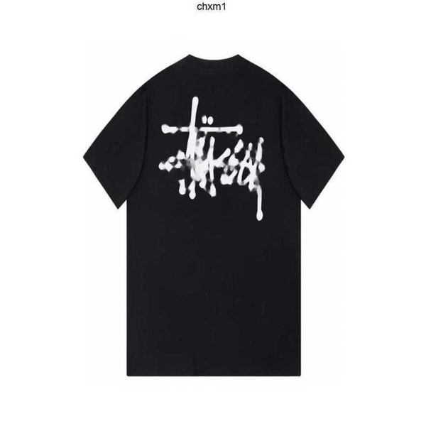 back printed american fashion brand loose short sleeve t-shirt unise, White;black
back printed american fashion brand loose short sleeve t-shirt unise, White;black