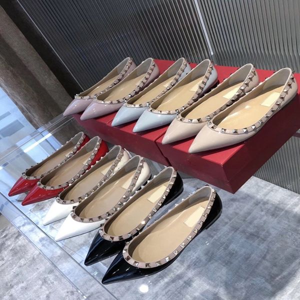 designer vt flat shoes brand women's formal shoes summer pointed rivet shoes women's fashion women's shoes wedding banquet la, Black
designer vt flat shoes brand women's formal shoes summer pointed rivet shoes women's fashion women's shoes wedding banquet la, Black