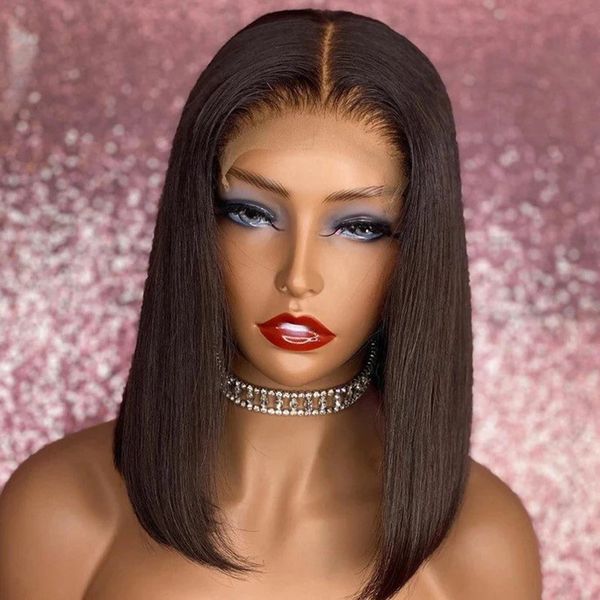 short bob wig straight frontal t part human hair wigs for women brazilian 5x1 pre plucked transparent closure wig lace wigs, Black;brown
short bob wig straight frontal t part human hair wigs for women brazilian 5x1 pre plucked transparent closure wig lace wigs, Black;brown