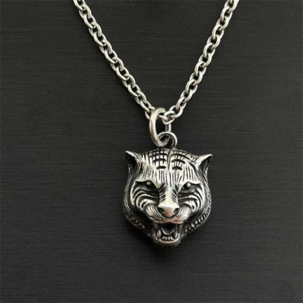 2023 gujia 925 silver old tiger necklace personalized zodiac animal head hanging pieces for men and women
2023 gujia 925 silver old tiger necklace personalized zodiac animal head hanging pieces for men and women