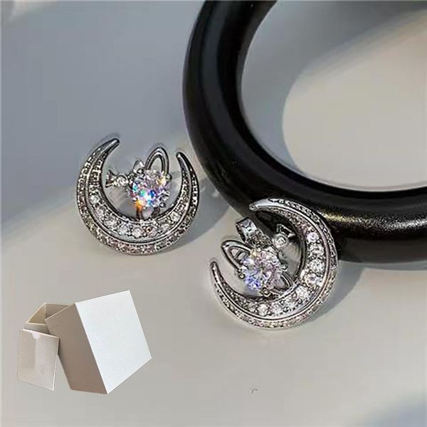 fashion stud earrings womens diamond moon saturn earrings luxury designer jewelry women diamond wedding gifts888, Golden
fashion stud earrings womens diamond moon saturn earrings luxury designer jewelry women diamond wedding gifts888, Golden