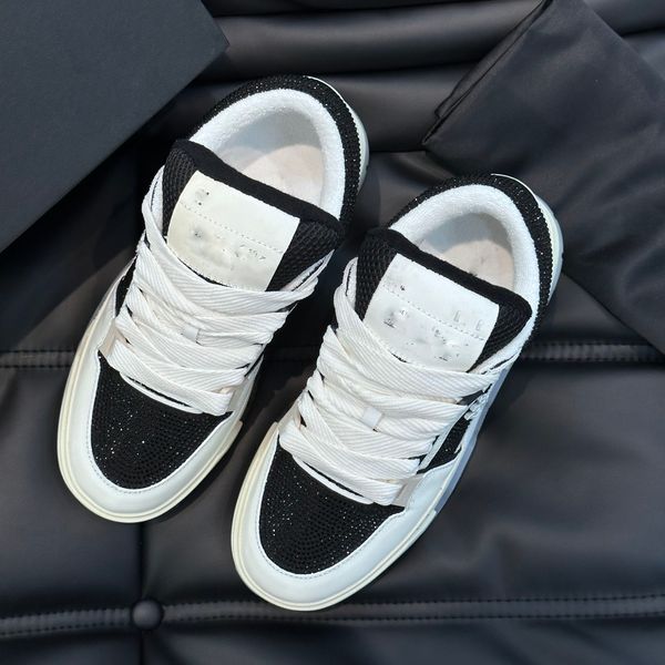 luxury designer mesh woven lace-up shoes color matching retro bread shoes napa calfskin rubber platform germany training shoes embossed leat, Black
luxury designer mesh woven lace-up shoes color matching retro bread shoes napa calfskin rubber platform germany training shoes embossed leat, Black