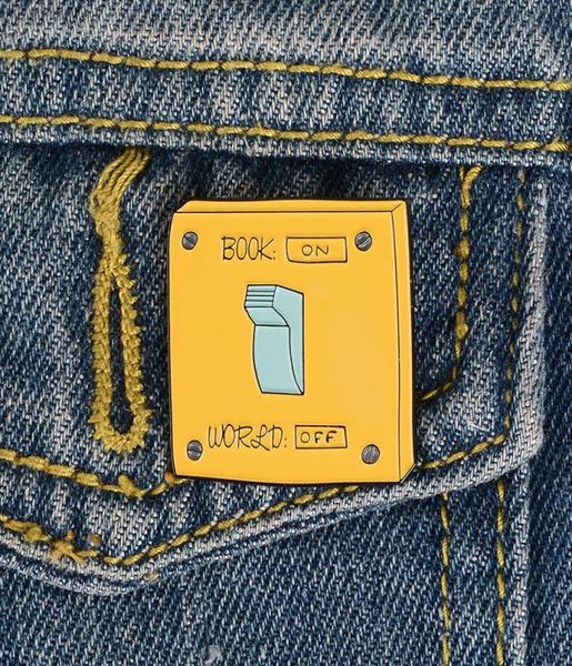 cute small funny book on off enamel brooches pins for women christmas demin shirt decor fashion jewelry brooch pin metal kawaii ba6851157, Gray
cute small funny book on off enamel brooches pins for women christmas demin shirt decor fashion jewelry brooch pin metal kawaii ba6851157, Gray