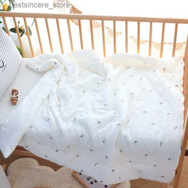 children's baby muslin cotton wrinkled gauze blanket kids baby boy girls swaddling wrap for infant soft thick bedding sets quilt l23052
children's baby muslin cotton wrinkled gauze blanket kids baby boy girls swaddling wrap for infant soft thick bedding sets quilt l23052