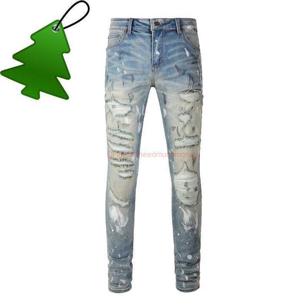 designer clothing amires jeans denim pants fashion brand amies splashink wash water blue make old high street hole big damage elastic slim f
designer clothing amires jeans denim pants fashion brand amies splashink wash water blue make old high street hole big damage elastic slim f
