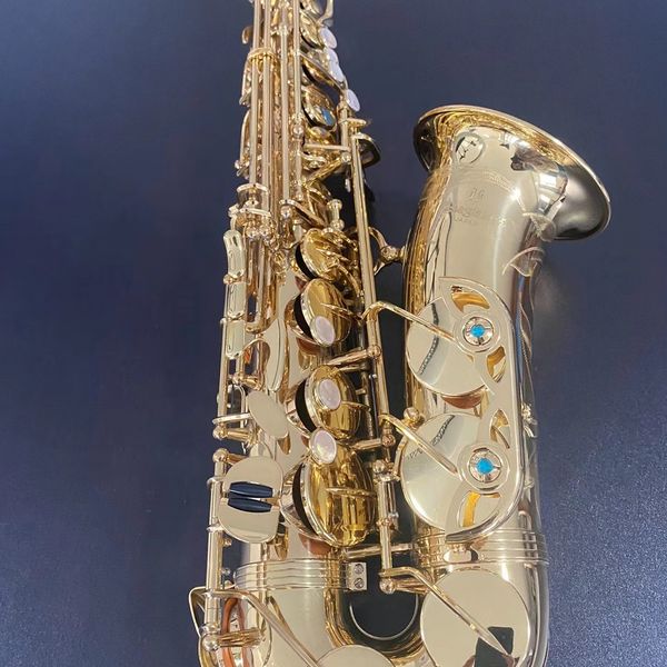 wo1 e-flat alto saxophone lacquered gold brass japanese craft made jazz instrument with accessories
wo1 e-flat alto saxophone lacquered gold brass japanese craft made jazz instrument with accessories
