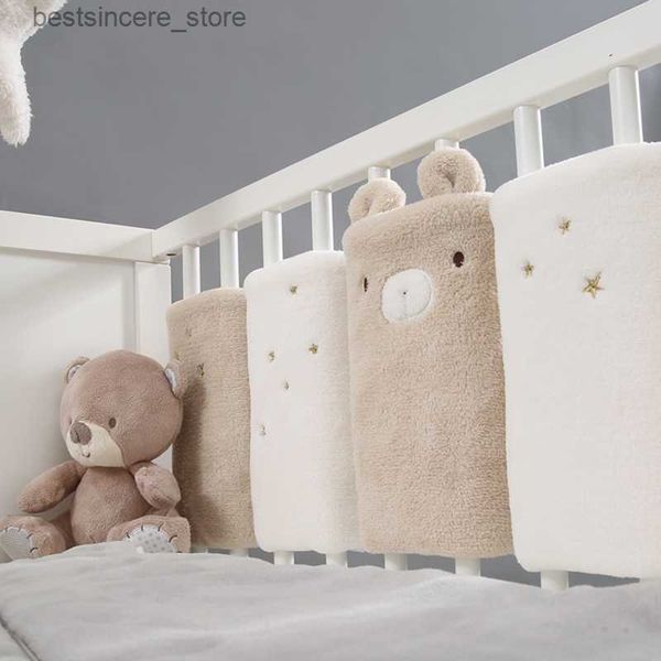 plush baby bed bumper baby bedding set accessories infant crib bumpers chic cotton bed protector baby decoration room baby stuff l230522
plush baby bed bumper baby bedding set accessories infant crib bumpers chic cotton bed protector baby decoration room baby stuff l230522