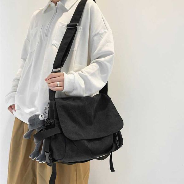 canvas bag ins trendy brand large capacity crossbody bag for male and female students casual and versatile work clothes shoulder bag
canvas bag ins trendy brand large capacity crossbody bag for male and female students casual and versatile work clothes shoulder bag