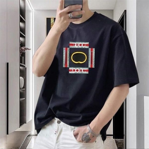 t-shirts men designer white t shirt casual fashion loose short t-shirt men women street clothes, White;black
t-shirts men designer white t shirt casual fashion loose short t-shirt men women street clothes, White;black