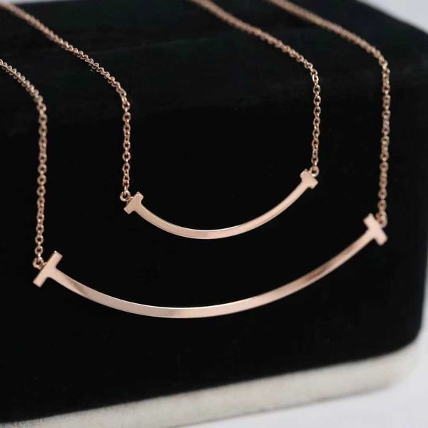 internet celebrity smiling necklace women's 925 sterling silver 18k rose gold tiffayffay face small crowd high sense collar chain, Black
internet celebrity smiling necklace women's 925 sterling silver 18k rose gold tiffayffay face small crowd high sense collar chain, Black