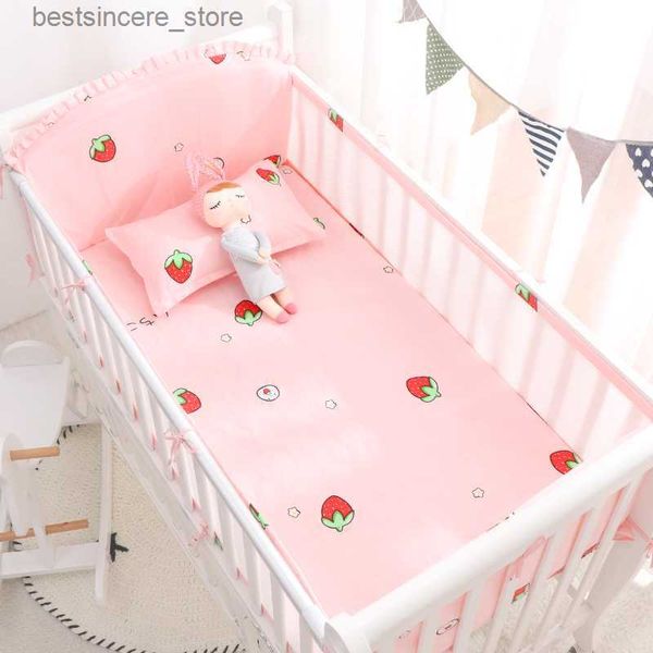6pcs cotton crib bumpers summer splicing baby bed fence cartoon printing baby kid's bedding sets l230522
6pcs cotton crib bumpers summer splicing baby bed fence cartoon printing baby kid's bedding sets l230522
